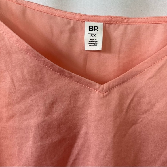 BP. Women’s Crop Satin Camisole in Pink Pudding - Sz 3X - Picture 4 of 9